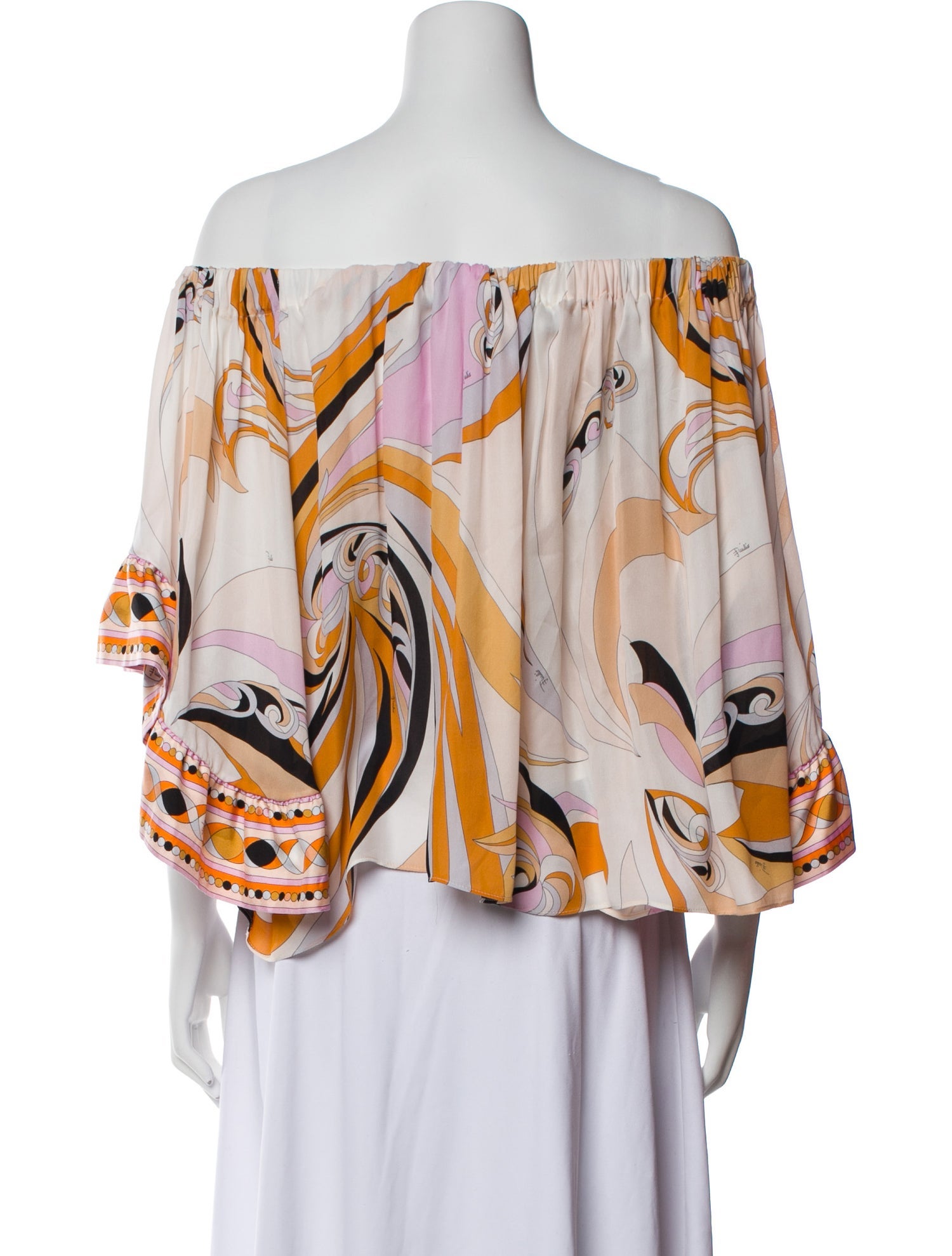 Emilio Pucci Silk Printed Blouse